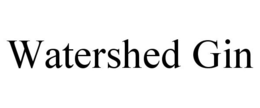 WATERSHED GIN trademark