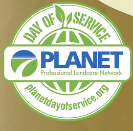 PLANET PROFESSIONAL LANDCARE NETWORK DAY OF SERVICE PLANETDAYOFSERVICE.ORG trademark