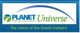 PLANET PROFESSIONAL LANDCARE NETWORK UNIVERSE THE VOICE OF THE GREEN INDUSTRY trademark