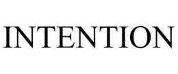 INTENTION trademark
