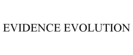 EVIDENCE EVOLUTION trademark