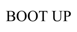 BOOT UP trademark