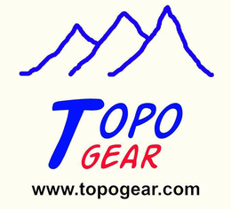 TOPO GEAR WWW.TOPOGEAR.COM trademark