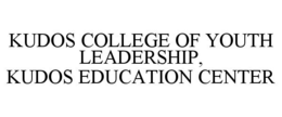 KUDOS COLLEGE OF YOUTH LEADERSHIP, KUDOS EDUCATION CENTER trademark