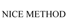NICE METHOD trademark
