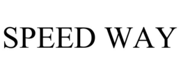 SPEED WAY trademark