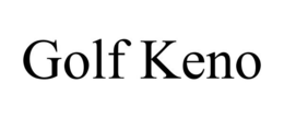 GOLF KENO trademark