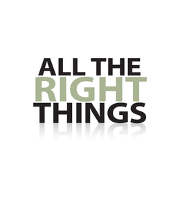 ALL THE RIGHT THINGS trademark