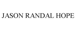 JASON RANDAL HOPE trademark