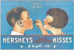 HERSHEY'S KISSES A KISS FOR YOU MILK CHOCOLATE trademark