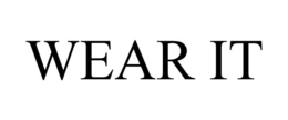 WEAR IT trademark