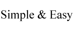 SIMPLE & EASY trademark