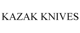 KAZAK KNIVES trademark