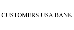 CUSTOMERS USA BANK trademark