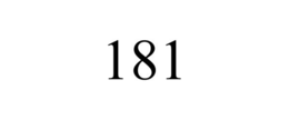 181 trademark