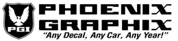 PGI PHOENIX GRAPHIX "ANY DECAL, ANY CAR, ANY YEAR!" trademark