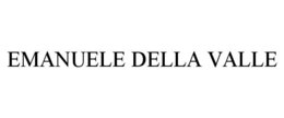 EMANUELE DELLA VALLE trademark