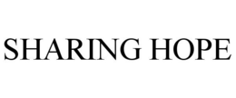 SHARING HOPE trademark