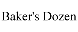 BAKER'S DOZEN trademark