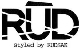 RUD STYLED BY RUDSAK trademark