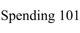 SPENDING 101 trademark
