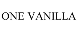 ONE VANILLA trademark