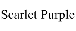 SCARLET PURPLE trademark