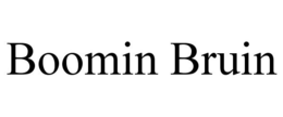 BOOMIN BRUIN trademark