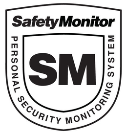 SAFETYMONITOR SM PERSONAL SECURITY MONITORING SYSTEM trademark