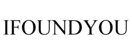 IFOUNDYOU trademark