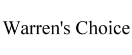WARREN'S CHOICE trademark