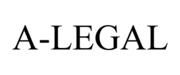 A-LEGAL trademark