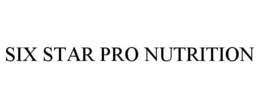 SIX STAR PRO NUTRITION trademark