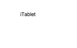 ITABLET trademark