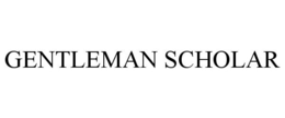 GENTLEMAN SCHOLAR trademark