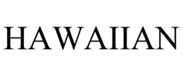 HAWAIIAN trademark