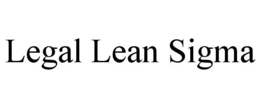 LEGAL LEAN SIGMA trademark