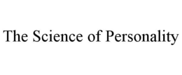 THE SCIENCE OF PERSONALITY trademark