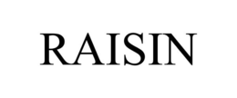 RAISIN trademark