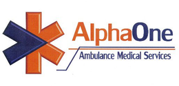 ALPHAONE AMBULANCE MEDICAL SERVICES trademark