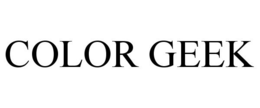 COLOR GEEK trademark