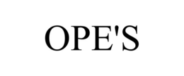 OPE'S trademark