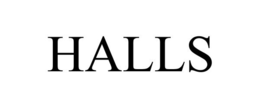 HALLS trademark