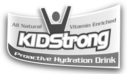 ALL NATURAL VITAMIN ENRICHED KIDSTRONG PROACTIVE HYDRATION DRINK trademark