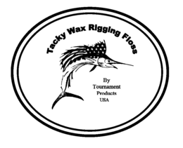 TACKY WAX RIGGING FLOSS BY TOURNAMENT PRODUCTS USA trademark