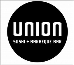 UNION SUSHI + BARBEQUE BAR trademark