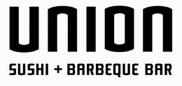 UNION SUSHI + BARBEQUE BAR trademark