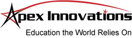 APEX INNOVATIONS EDUCATION THE WORLD RELIES ON trademark