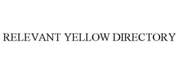 RELEVANT YELLOW DIRECTORY trademark