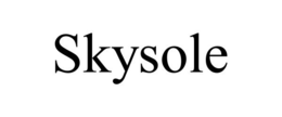 SKYSOLE trademark